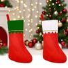 Christmas Hanging Stocking for Fireplace Decoration Gift Bag Holiday Party Display Festive Ornament Christmas Home Decor