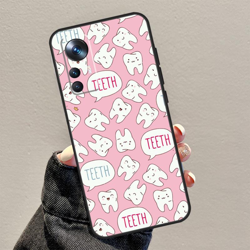 Чехол для телефона Xiaomi 15 Ultra 13 14 11T 12T 13T 14T Pro, Повер для POCO F7 F6 F5 X3 X5 X6 X7 Pro, с рисунком "Стоматолог, Зубной врач, Медсестра"