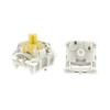 Gateron G Yellow Pro Switch Prelube 3 Pin RGB SMD линейная игровая механическая клавиатура Pro Yellow 3.0 (108 шт., 3.0)