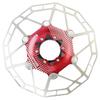 Brake Disc Center Lock Hub Boosts Adapter Cycling Hub Conversion Adapter Center Lock to 6-holes Adapter Easy to Install