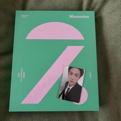 [Б/У] BTS Memories 2020 "DVD" Торговая карта Джин с японскими субтитрами