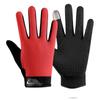 Thin Full Finger Gloves Full Finger Bike Gloves Breathable Fishing Gloves  Male