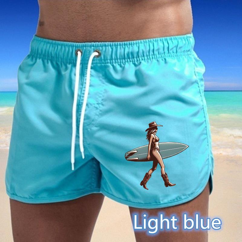 BBK-77 Летние новые мужские быстросохнущие плавки спортивные штаны купальный костюм пляжные шорты шорты для бега спортивные креативный баскетбольный принт