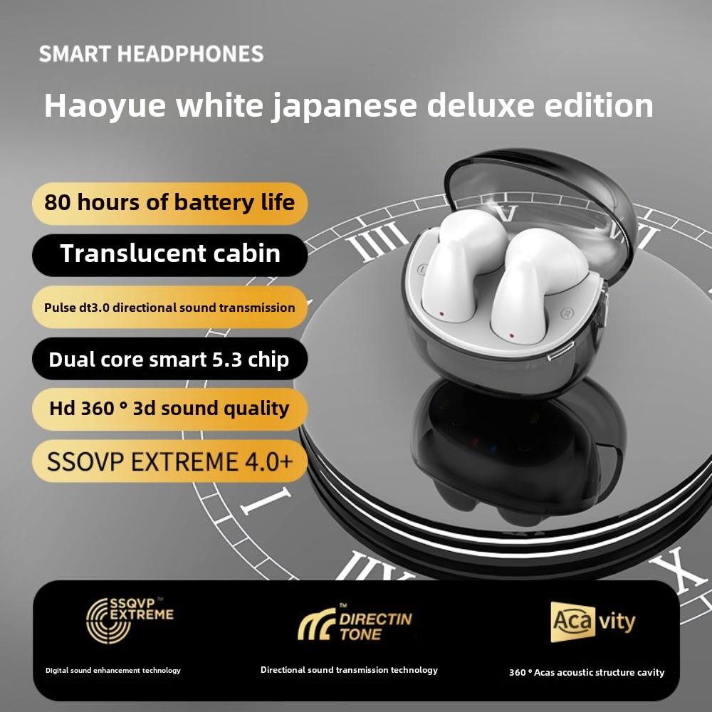 Bluetooth Headset Wireless Semi-in-ear Ultra-long Life High Sound Quality Comfortable Wear Active Noise Reduction