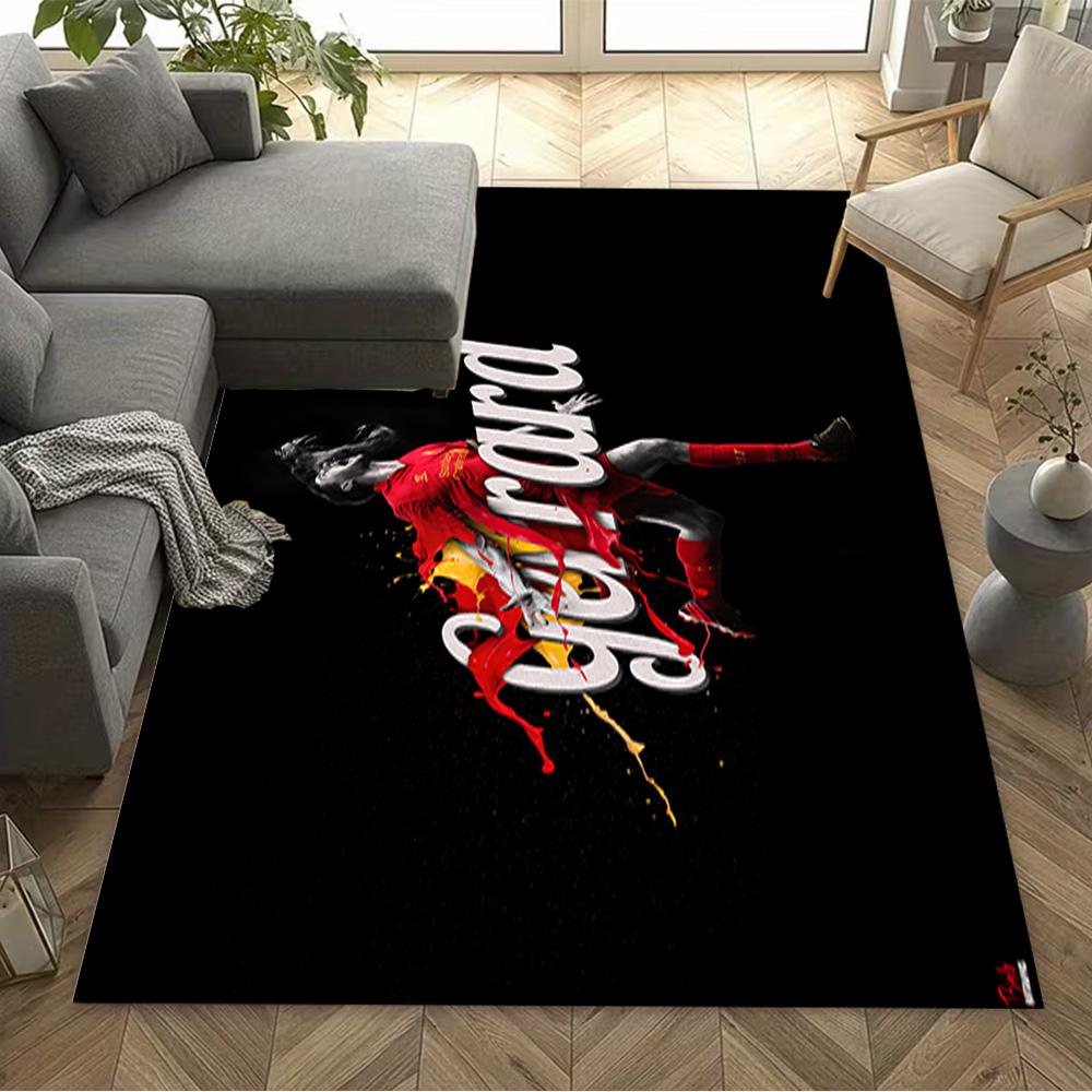 Steven Gerrard Legacy Floor Rug Office Rug Suitable for Dining Room Dormitory Study room Entryway Antislip Carpet Office home decor Spiritual Gift