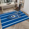 Sc Bastia Football Crest Area Rug Office rug, Chair Rug, Decor Carpet Livingroom bedroom Mat, Large Size Fan gifts Christmas gifts