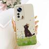 For Xiaomi Mi 12T Case 22071212AG Cute Cartoon Cat Panda Silicone Back Cover For Xiaomi Mi 12t Bumper Phone Cases Fundas