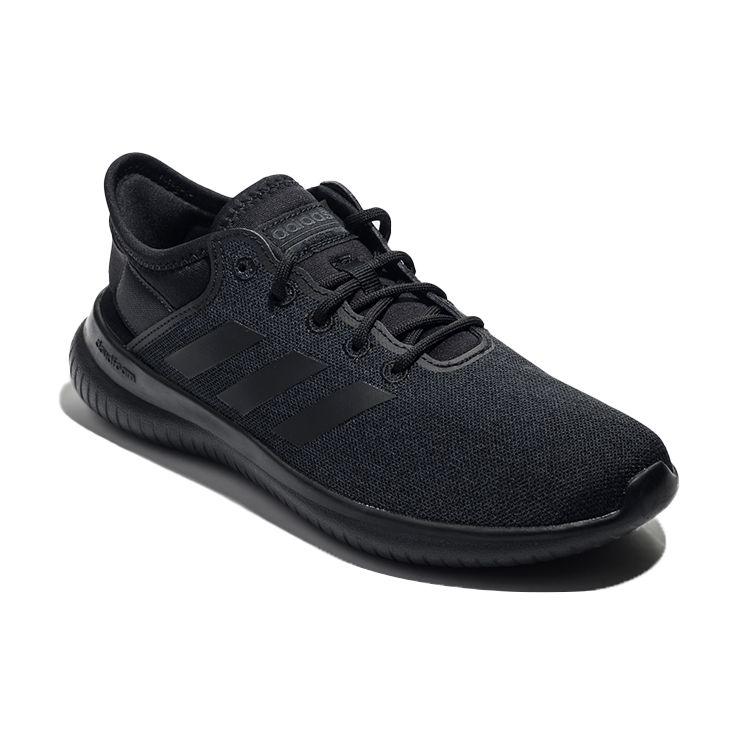 adidas Neo Cf Qtflex Удобная сетчатая ткань Нескользящие низкие кроссовки для марафона Женские кроссовки Черные B43757