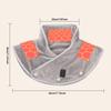 Electric Shoulder and Neck Heating Pad 3 Temp Setting USB Heated Shawl Blanket Body Warmer Autumn Winter Warm Back Brace Wrap