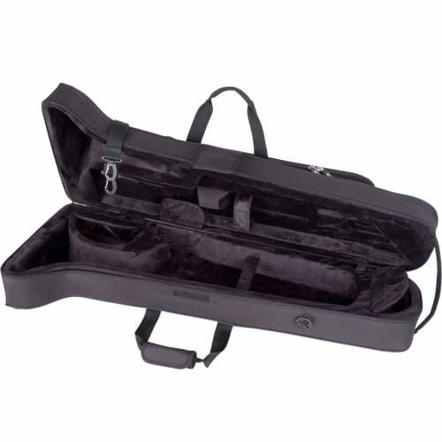 PROTEC MX309CT Lightweight Semi-Hard Case for Bass Trombone, Black