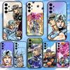 Чехол для телефона Johnny Joestar J-Jojo для Samsung S25,S24,S21,S22,S23,S30,Ultra,S20,Plus,Fe,Lite,5G Черный чехол