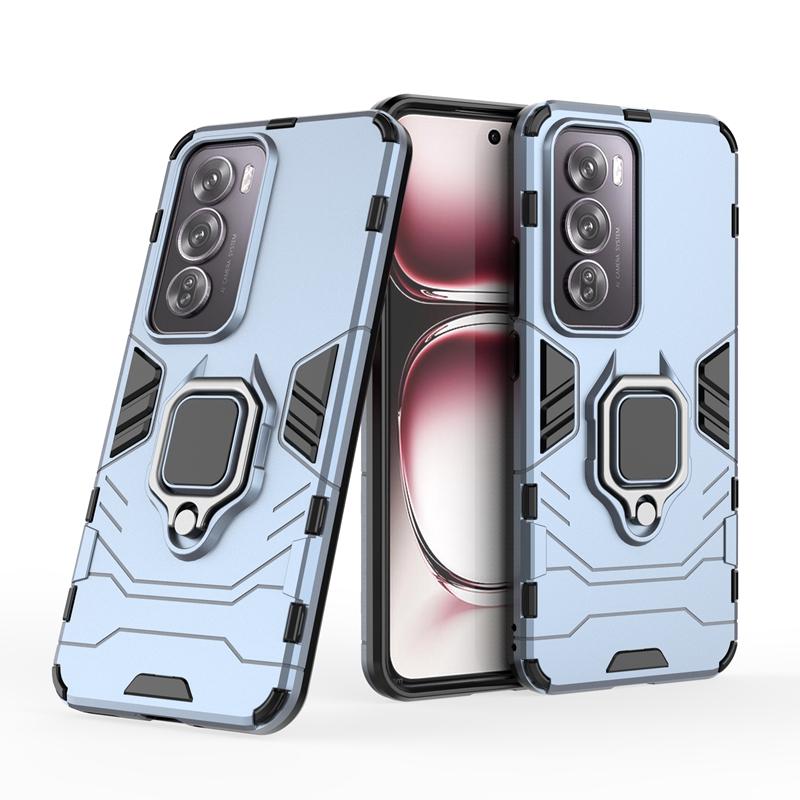 Для OPPO Reno 12 5G чехол противоударный бронированный металлический чехол-кольцо для OPPO Reno12 Reno 12 магнитный автомобильный держатель чехол для телефона