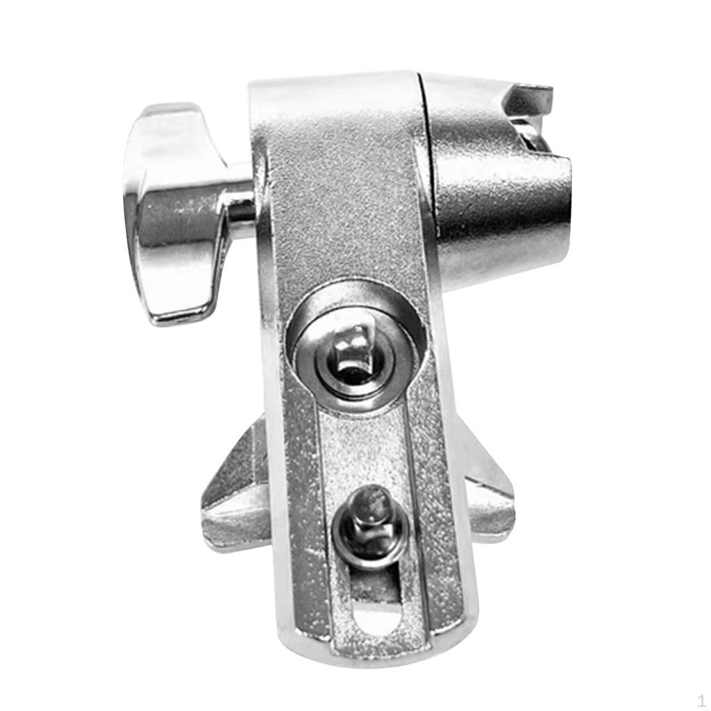 Snare Drum Clip Assembly Hardware Metal Sturdy Multiuse Extension Mount Mounts for Cymbal