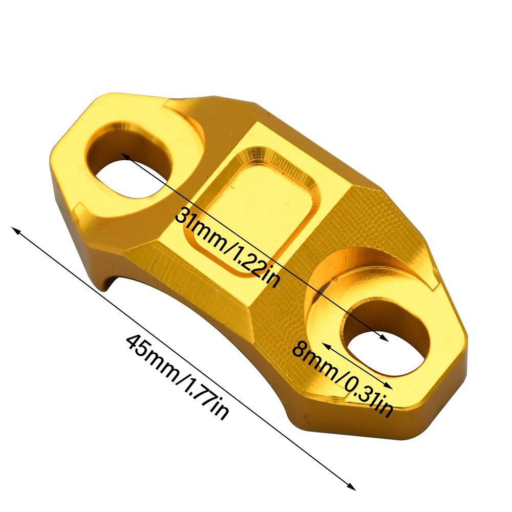 CNC Motorcycle Handlebar Clamp Cover Modification Accessories for Honda/Yamaha/Kawasaki/Suzuki