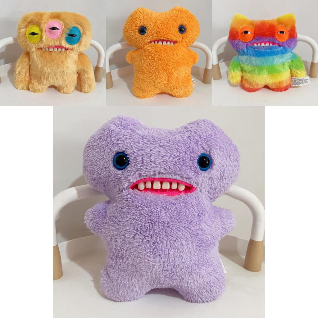 Colorful Fuggler Monster Stuffed Animal With Pp Cotton Filling For Kids Gift