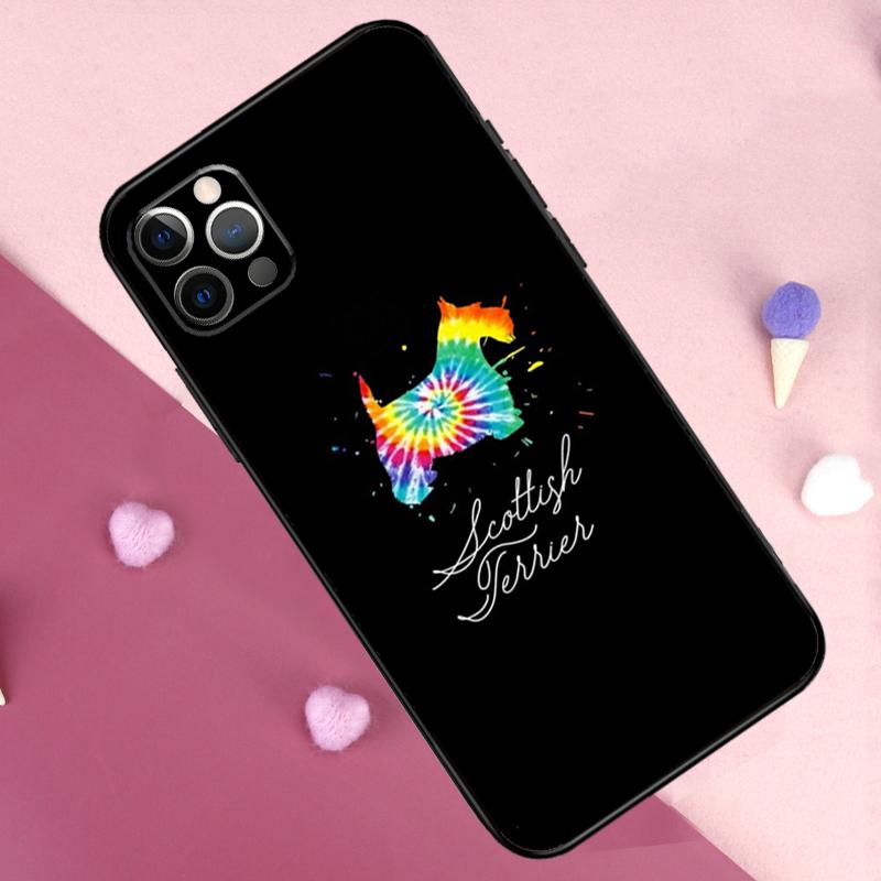 Чехол для телефона Westie Scottie Шотландский терьер Для iPhone 13 14 15 16 Pro Max Plus 11 12 Pro Max 7 8 X XS XR 12 13 Mini Чехол