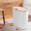 Умное мусорное ведро с откидной крышкой и быстрым сенсорным управлением для кухни, ванной комнаты и спальни