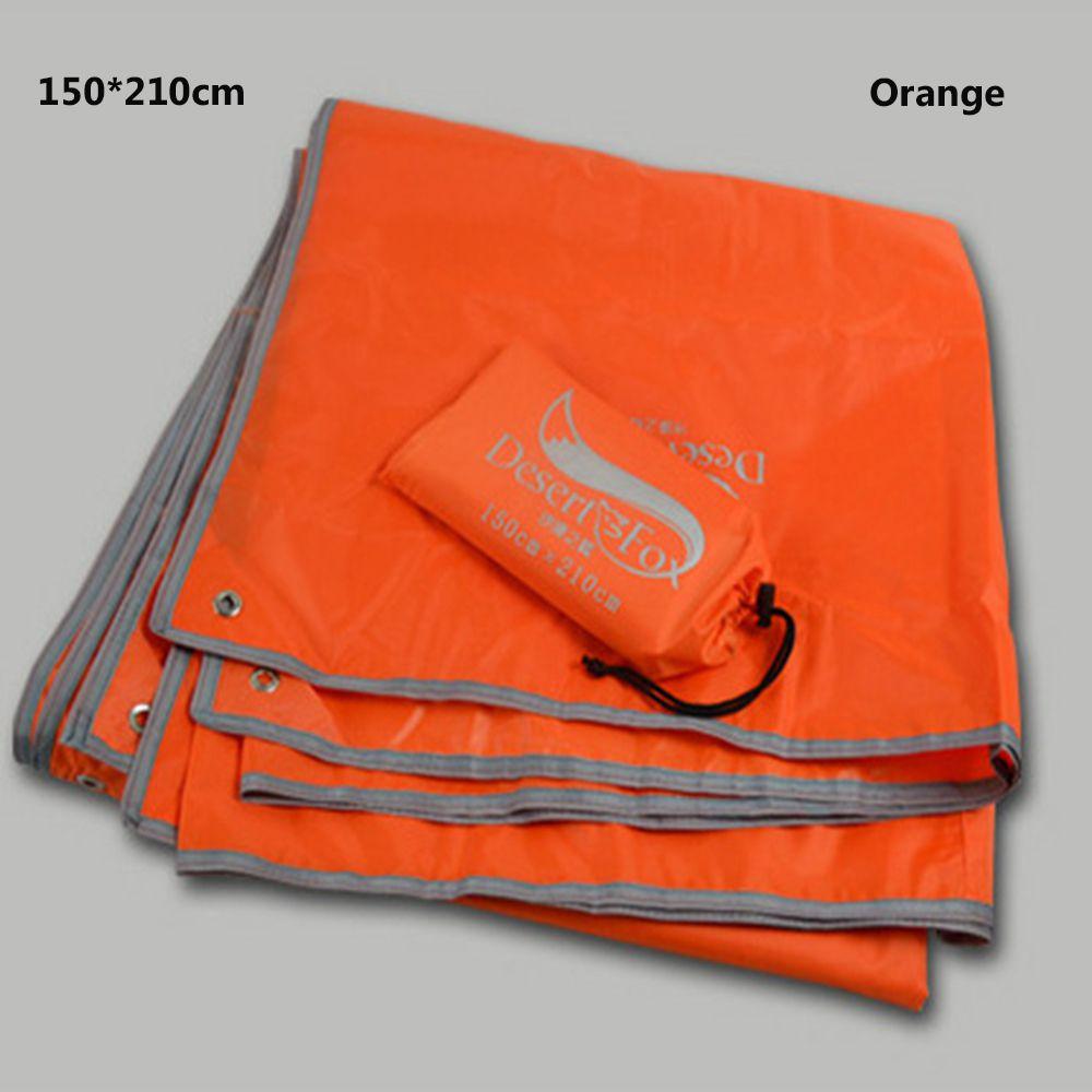Desert Tarp Tent Floor Waterproof Tarp Picnic Mat Ultralight Pocket Tent Footprints Tarp with Sack for Outdoor Camping Hiking