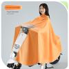 Electric Motorcycle Raincoat for Women, Single-Person, Oversized, Thickened, Long, Full-Body, Storm-Proof Riding Poncho