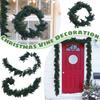 1.8m Christmas Soft Rubber Feel Leaf Needle Rattan Christmas Decoration Christmas Rattan Decoration