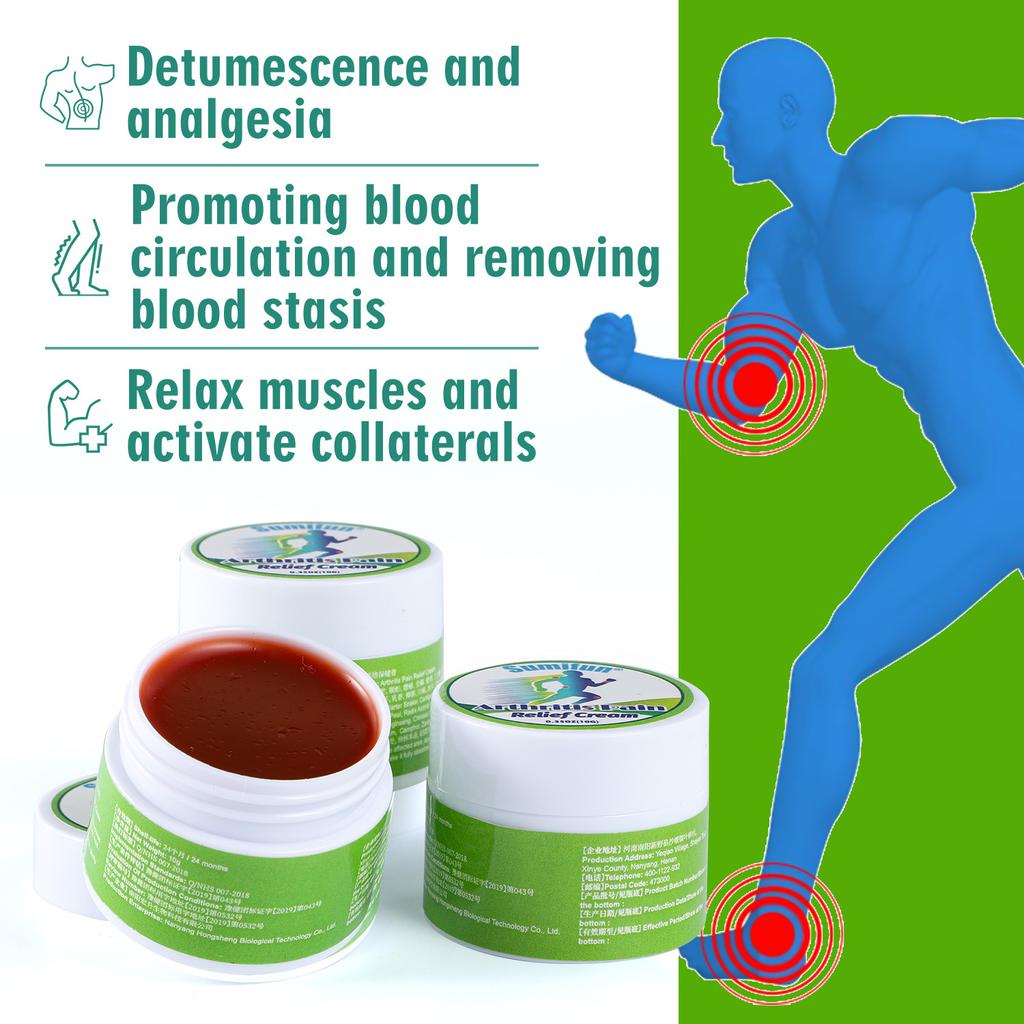 Sumifun Lumbar Elbow Knee Care Balm Massage Cream Pain Relief Ointment