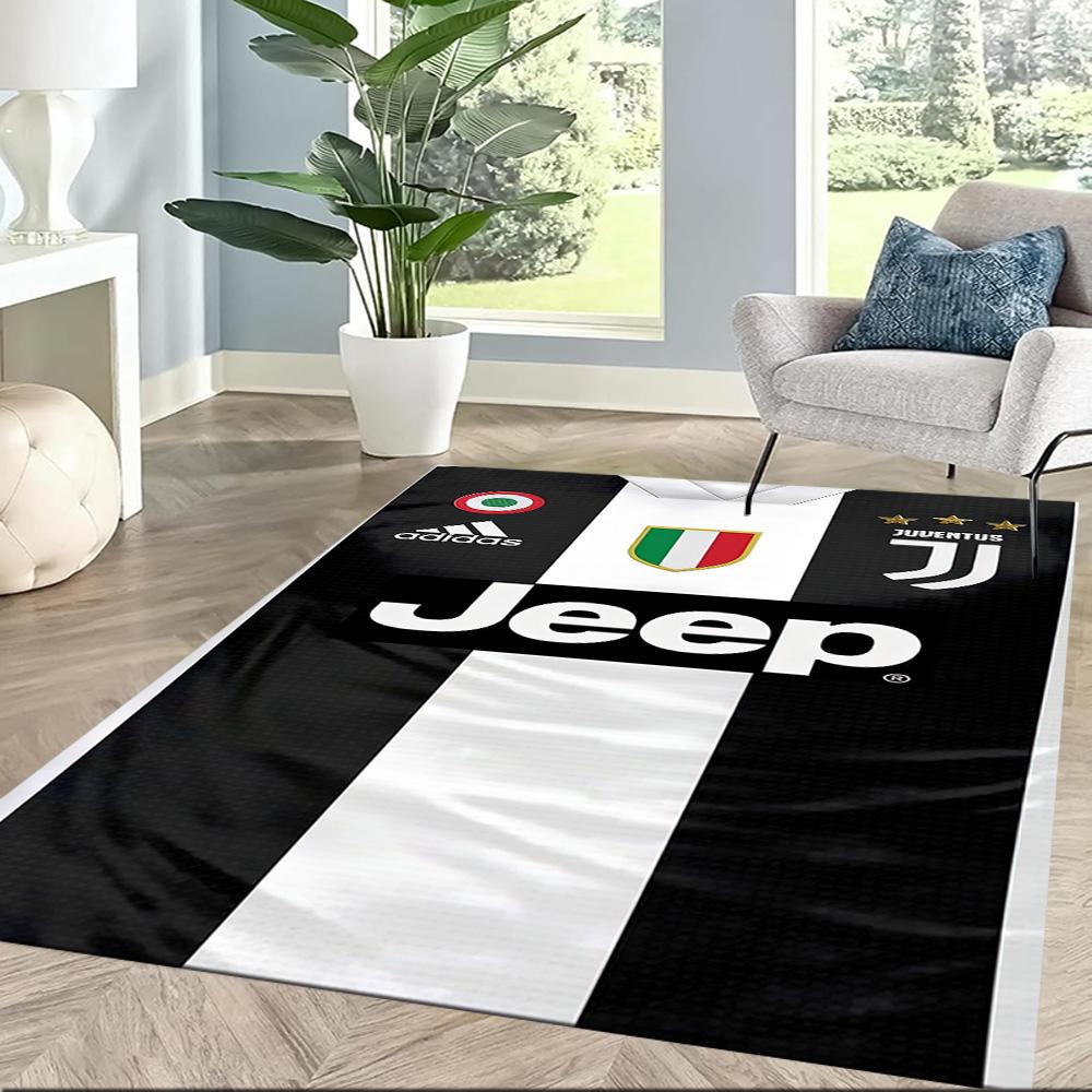Juventus Area Rug Design For Balcony Study Room Hallway Foyer Antislip Rug Decorate Offices Perfect Gift For Womenmen