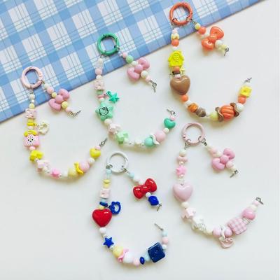 Дофаминовый брелок для телефона в виде бараньего рога, ремешок на запястье