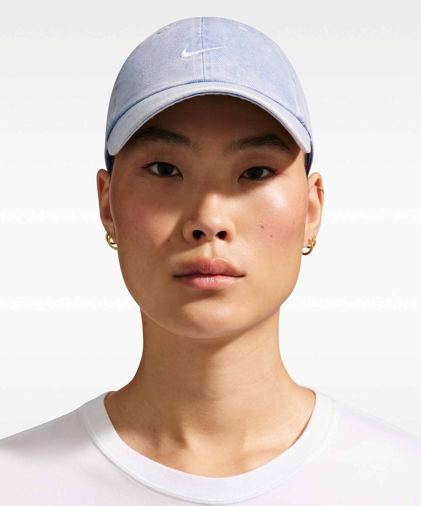 Nike Клубная джинсовая кепка без структуры - Рабочий синий:Белый / Hf0383-486