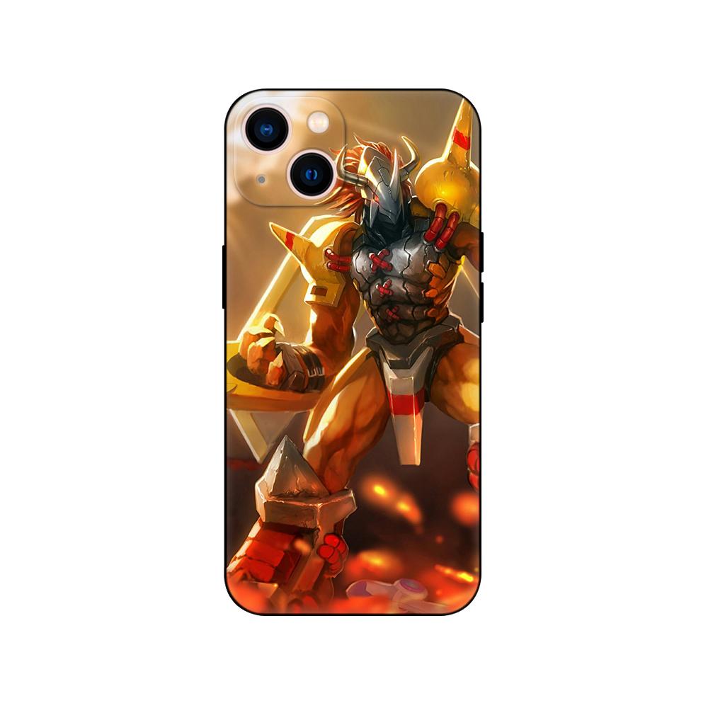 Black Tpu Case For Samsung Galaxy M53 M13 M62 A12 A22 A32 A42 A52 A72 4g 5g A20S Back Cover Digimon Dinosaur Anime