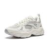 Anta Chenge Fashion Trend Breathable Lightweight Low-Top Casual Shoes Men Sneaker White Gray 912548802-1