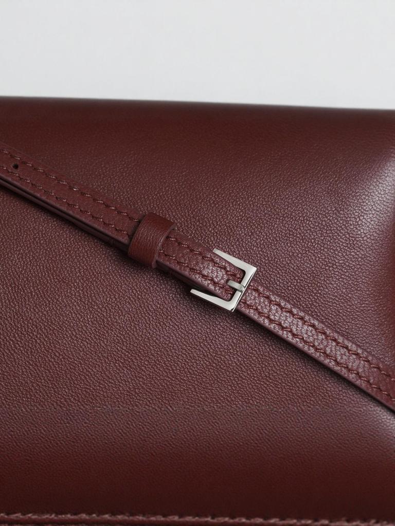 Genuine Leather Cylinder Pen Holder & Shoulder Bag, Women's 2026 Niche Style, First Layer Cowhide, Cross-Body, Commuter Essential.