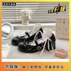 Sweet and Cute Japanese Jk Mary Jane Single Shoes Women's 2025 Spring New Women's Shoes French Versatile Thick Heel Lolita