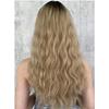 Женский парик 68 см, искусственные волосы, длинные вьющиеся волосы, черные и золотые волосы, розовая сетка для волос, полный головной убор, украшение для красоты, парик