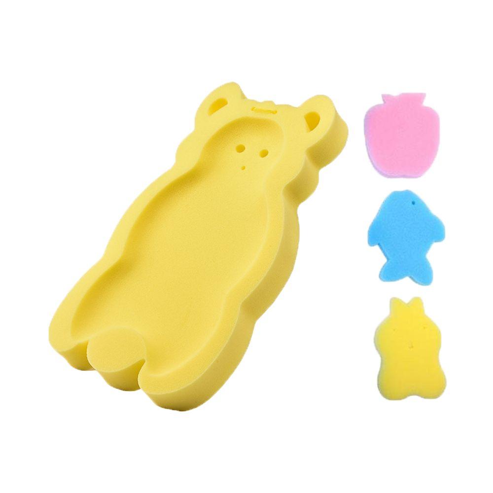 Пена Губка Защитный Набор для ванны Подушка для купания новорожденных Подставка для душа Коврик для душа