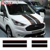 4 шт./лот Автомобильные наклейки на капот и заднюю дверь Для Ford Transit Connect Тюнинг Аксессуары Автодом Авто Спорт Виниловые наклейки
