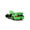 Jada Toys Серия Форсаж 1/24 Форсаж X Porsche 911 GT3 (997) зеленый (Диого) JADA34919