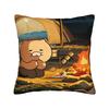 K-Kakaos F-Friends Choonsiks Pillowcases  Novelty Pillow Case For Sofa Car Home Decor Soft Pillow Cover
