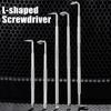 L-образная отвертка с двойной головкой, Мини-маленькая крестовая отвертка с высоким крутящим моментом, Отвертка с двойной головкой высокой твердости