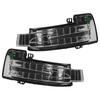 1 Pair Front Left & Right Side Mirror Turn Signal Light Lamp Fit for Mercedes-Benz W166 W463 X164 X166 1668200121 1668200221