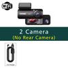 3 Channel Dash Cam for Car 1080P Video Recorder WIFI APP Dashcam Car DVR Front and Rear View Camera Night Vision car accessory
