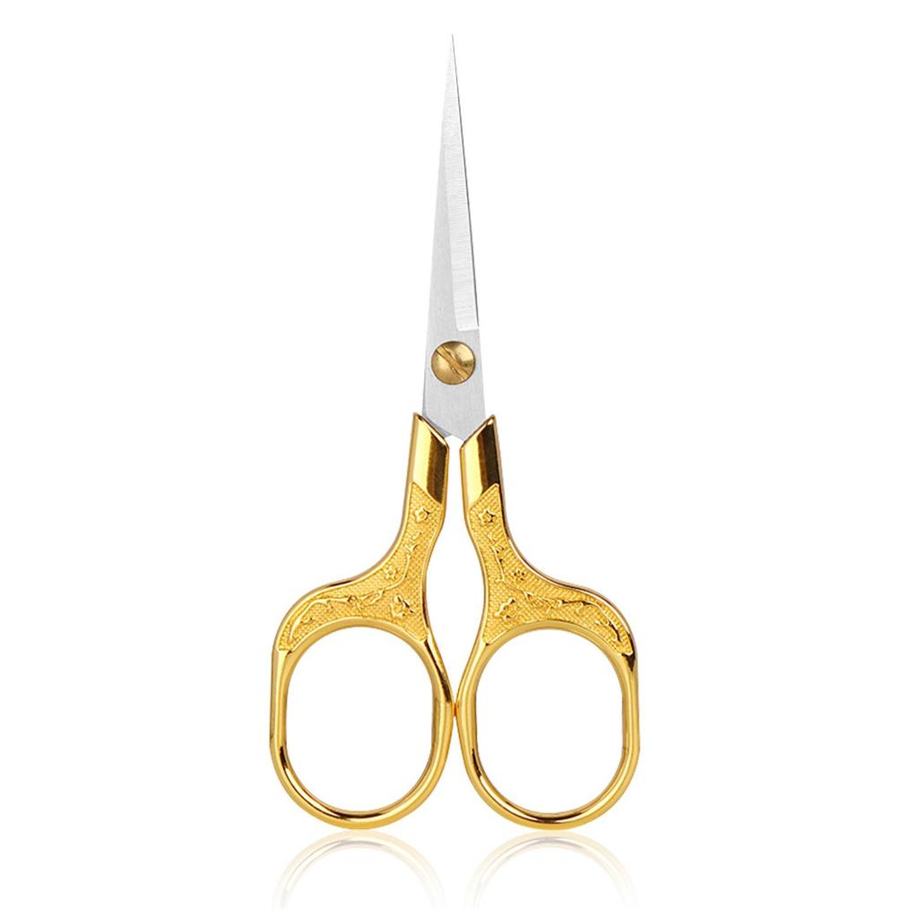 1/2 упаковки, ножницы в стиле ретро из нержавеющей стали, швейная машина, профессиональные ножницы для резки ткани, сделай сам, ручная работа, портновские ножницы с заостренной нитью