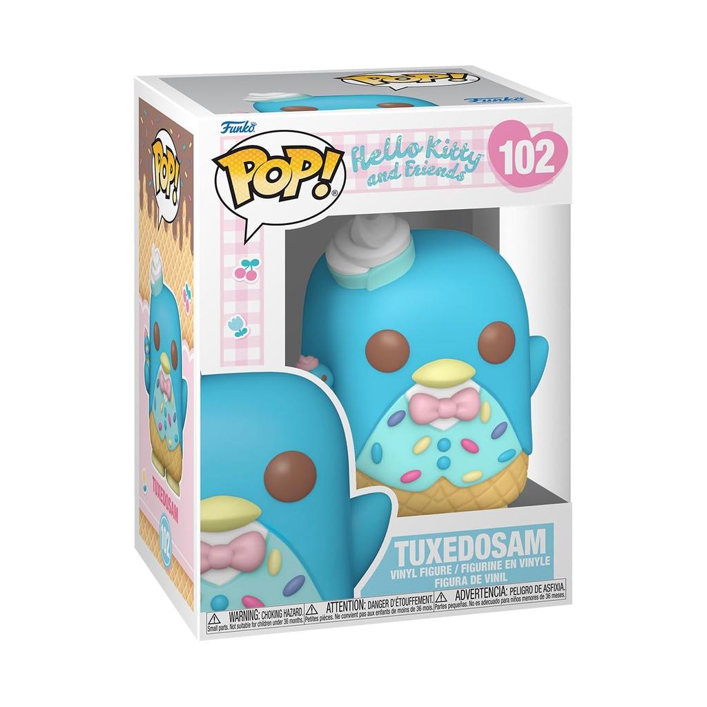 Funko Поп Хелло Китти Смокинг Сэм Коллекционная Виниловая Фигурка Идея для Подарка Официальная Продукция Дети Взрослые Игрушка Фанаты Аниме Модель Фигурки Sanrio - - (мороженое)
