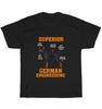 Doberman Pinscher Superior German Engineering Dog Pet Puppy Lover T-Shirt Unisex Unisex T-Shirt
