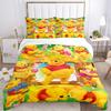 Piglet'S Tea Party Print 3Pcs Bedding Setduvet Cover With 2 Bedropillowcase Home Birthday Gift