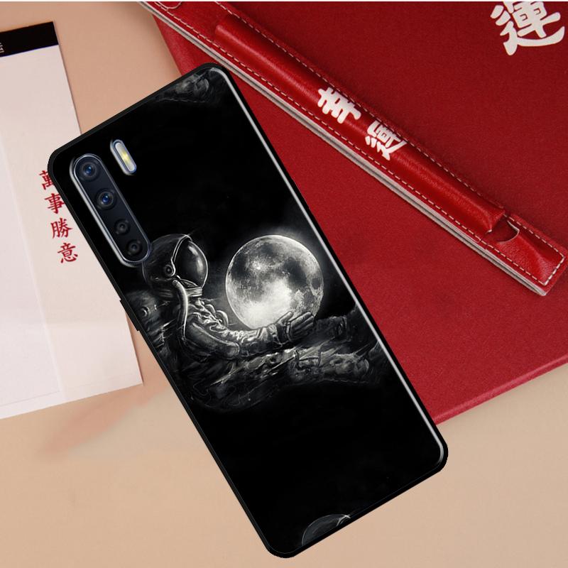 Космический Планета Звезды Луна Чехол Для Oppo A60 A98 A58 A78 A18 A38 A80 A40 A77 A57 A17 A74 A54 A94 A96 A76 A16 A15 A5 Pro