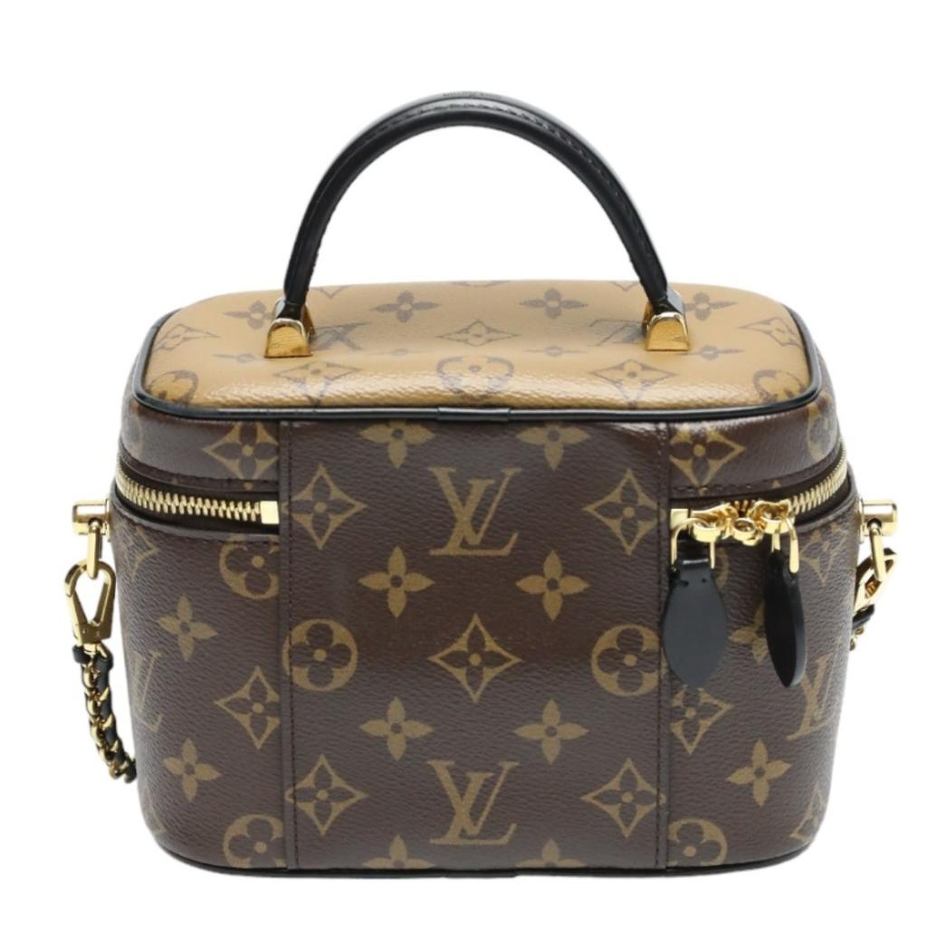 Louis Vuitton Сумка на плечо Monogram Vanity NV PM из канвы Monogram, коричневая, M45165, б/у