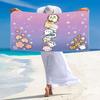 Anime Chiikawa Print Beach Towel, Large Soft Quick Dry Towel for Beach Camping Swimming