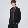 GIOVANNI VALENTINO Men's Pure Cotton Knitted V-Neck Cardigan Sweater