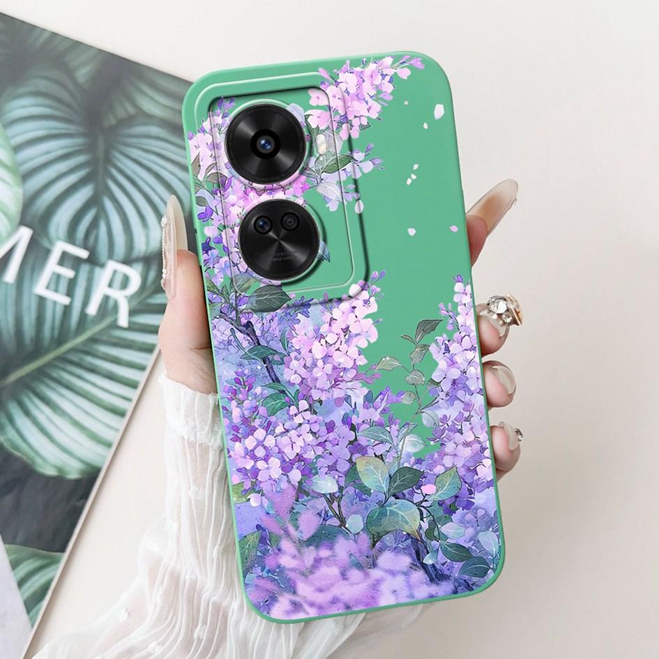 Nova 12 SE Case For Huawei Nova 12 SE Cover 2024 Fashion Painted Liquid Silicone Anti-Fall Protective Bumper For Nova 12SE Funda