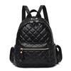 Bag Women's Plaid Backpack Summer New Women's Backpack Ins Trend Embroidery Thread Rhombus Student Backpack